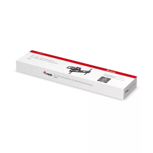 Equip TV Fali konzol - 650337 (37"-80", Max.: 40kg, dönthető, forgatható, fekete)