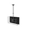 Equip TV Mennyezeti konzol - 650370 (32"-65", 2 kijelző, Max.: 120kg, dönthető, forgatható, állítható magasság, fekete)