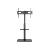Equip TV állvány - 650613 (37"-75" álló, forgatható, állítható magasság, Max.:40kg, fekete)