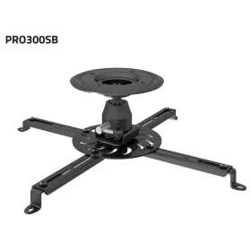   SUNNE (PRO300SB) Projektor mennyezeti konzol dönthető, Profil: 135mm, max 25kg (fekete)