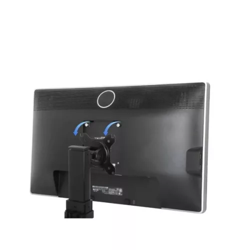 Manhattan asztali gázrugós állvány -  1db monitor (min.VESA:75x75, 15"-32-ig, állítható magasság, 8kg, fekete)