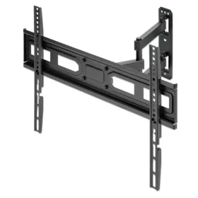   Manhattan TV állvány - Fali, dönthető, forgatható, TV állvány Fekete (max.VESA:600x400)(37"-70"-ig) 35 kg