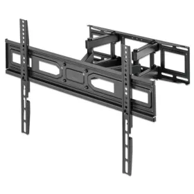   Manhattan TV állvány - Fali, dönthető, forgatható, szintezhető, TV állvány Fekete (max.VESA:600x400)(37"-80"-ig)