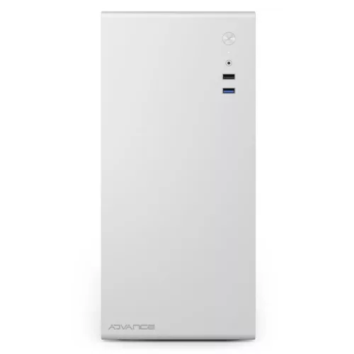 Advance Számítógépház - OPTIMA White (MicroATX, USB2.0+USB3.0, fehér)