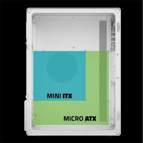 Advance Számítógépház - OPTIMA White (MicroATX, USB2.0+USB3.0, fehér)