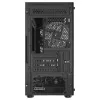 Rampage Számítógépház - VEGA V2 (fekete; üveg; mATX; alsó táp; 4x120mm RGB, 1xUSB3.0 + 2xUSB2.0)