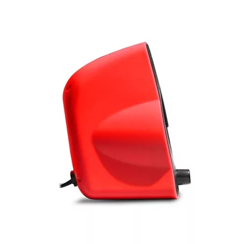 Rampage Hangszóró 2.0 - RMS-G7 Falsetto (6W RMS; hangerőszabályzó; 3,5mm jack; USB, RGD LED, Piros)