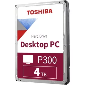   Toshiba Belső HDD 3.5" - P300 Performance 4TB (5400rpm, 128 MB puffer, Asztali PC széria) bulk