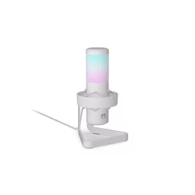   Endorfy Mikrofon - AXIS Streaming Onyx (USB-A, 3,5 mm output, ARGB, fehér)
