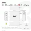 Club 3D Hálózati Adapter - CAC-1912EU (100W GaN, 2x USB-A, 2x USB-C, PD3.0, 4 csatlakozó)