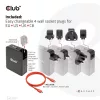 Club 3D Hálózati Adapter - CAC-1917 (140W GaN, 3x USB-C, 1x USB-A, PD3.1, 4 csatlakozó)