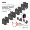Club 3D Hálózati Adapter - CAC-1917 (140W GaN, 3x USB-C, 1x USB-A, PD3.1, 4 csatlakozó)