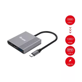   Equip Notebook Dokkoló - 133488 (Bemenet: USB-C, Kimenet: USB-C PD:100W/HDMI/USB)
