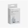 Hikvision HIKSEMI Telefon töltő - 1db USB-C, USB-C kábel, 67W, EU plug