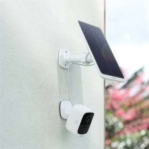 Safemo IP wifi csempekamera szett - SK012 (4K Ultra HD, IP65, mikrofon, hangszóró, 32GB, 6400mAh, SolarP 5W, 24/7)