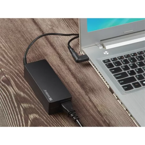 Sandberg Univerzális Töltő adapter - Laptop AC Adapter 90W EU+UK