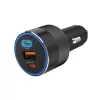 Sandberg szivargyújtós töltő - Car Charger 3in1 130W USB-C PD
