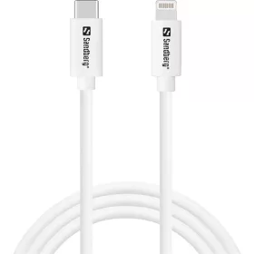   Sandberg Telefon töltő - USB-C AC Charger 20W +Lightning 1M
