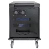 Manhattan Töltőszekrény - 32db AC port, (EU CEE 7/3) zárható, beépített ventilátor, Fekete
