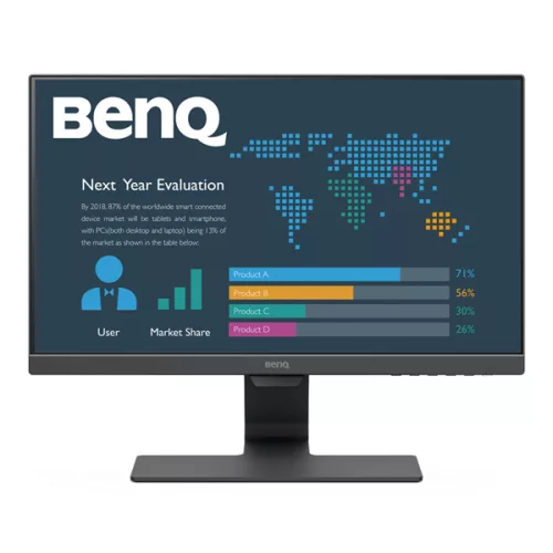 BenQ Monitor 21,5" - BL2283 (IPS, 16:9, 1920x1080, 5ms, 250cd/m2, D-sub, 2xHDMI, Speaker, VESA)