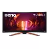 BenQ Monitor 34" - EX3410R (Ívelt, VA, 21:9, 3440x1440, 1ms, 300cd/m2, 2xHDMI, 3xUSB-A, DP, HDR10, 144Hz)