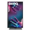 BenQ Monitor 27" - PD2705U (IPS, 16:9, 3840x2160, 5ms, 350dc/m2,  DP, HDMI, USB-C, Speaker, mag.áll., Pivot)