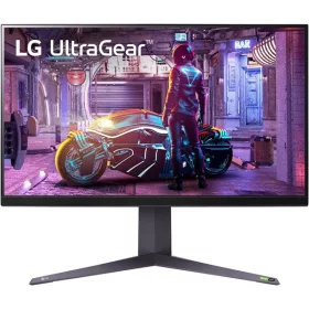   LG Monitor 32" Gamer - 32GQ850-B (IPS; 16:9; 2560x1440; 240Hz; 1ms; 450cd; HDMIx2; DP; G-Sync; FreeSync; HDR600, Pivot)