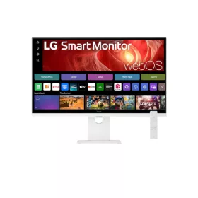   LG Monitor 37" Smart - 37U730SA-W (IPS; 16:9; 3840x2160; 5ms; 240cd; 60Hz; BT; HDMI; USB-C; HDR; Hangszóró; Mag.Áll.)