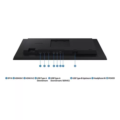 Samsung Monitor 24" - S24D402GAU (IPS, 1920x1080, 16:9, FHD, 100HZ, 250cd/m2, 5ms, Pivot)