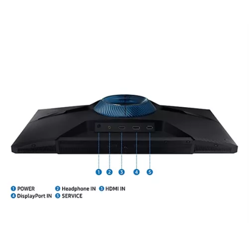 Samsung Monitor 24" - S24DG302EU (VA, 1920x1080, 16:9, FHD, 180HZ, 250cd/m2, 1ms, Pivot)