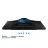 Samsung Monitor 27" - S27DG302EU (VA, 1920x1080, 16:9, FHD, 180HZ, 250cd/m2, 1ms, Pivot)