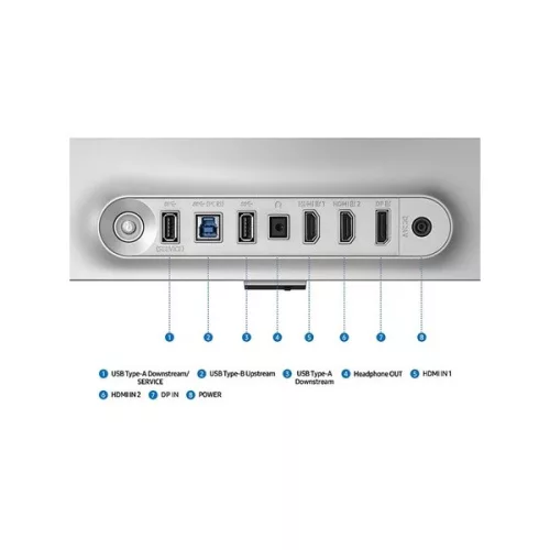 Samsung Monitor 27" - S27FG810SU (OLED, 3840x2160, 16:9, 240HZ, 250cd/m2, 0,03ms, Pivot)