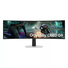   Samsung Monitor 49" - S49DG910SU (OLED, 5120x1440, 32:9, DQHD, 144HZ, 250cd/m2, 0,03ms, Ívelt)