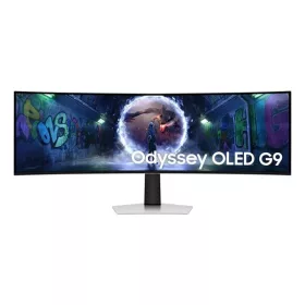   Samsung Monitor 49" - S49DG934SU (OLED, 5120x1440, 32:9, DQHD, 240HZ, 250cd/m2, 0,03ms, Ívelt)