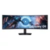 Samsung Monitor 49" - S49FG910EU (VA, 5120x1440, 32:9, DQHD, 144HZ, 350cd/m2, 1ms, Ívelt)