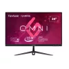 ViewSonic Gamer Monitor 24" - VX2428 (IPS, 16:9, 1920x1080, 180Hz, 0,5ms, 250cd/m2, 2xHDMI, DP, VESA, SPK)