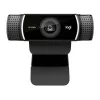 Logitech Webkamera - C922 Pro Stream (1920x1080 képpont, állvány, mikrofon, Full HD, fekete)