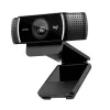 Logitech Webkamera - C922 Pro Stream (1920x1080 képpont, állvány, mikrofon, Full HD, fekete)