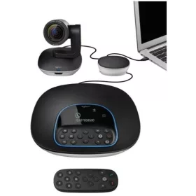   Logitech Webkamera - ConferenceCam Group (1980x1080 képpont, 90°-os látótér, mikrofon Full HD, fekete)