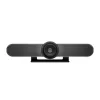 Logitech Webkamera - MeetUp (3840x2160 képpont, 120°-os látótér, mikrofon, 4K Ultra HD, fekete)