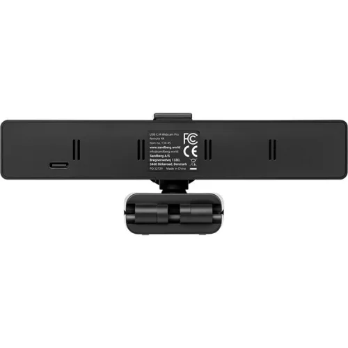 Sandberg Webkamera - USB-C/A Webcam Pro Remote 4K