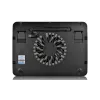 DeepCool Notebook Hűtőpad 15,6"-ig - WIND PAL MINI (21.6dB; max. 78,34 m3/h; 14cm, Blue LED)