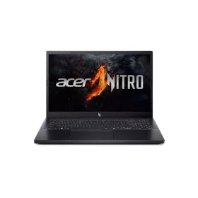   ACER Notebook - Nitro ANV15-41-R3XP, 15.6" FHD IPS, AMD Ryzen 7-7735HS, 16GB, 1TB SSD, GeForce RTX 4050, DOS, fekete