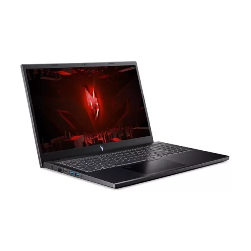 ACER Notebook - Nitro ANV15-41-R80U, 15.6" FHD IPS, AMD Ryzen 5-6600H, 16GB, 512GB SSD, GeForce RTX 3050, DOS, fekete