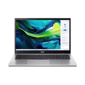   ACER Notebook - Aspire AG15-42P-R9UT, 15.6" FHD, AMD Ryzen 5 7430U, 16GB, 1TB SSD, UMA, DOS, ezüst