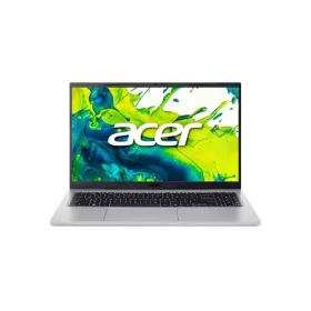   ACER Notebook - Aspire AG15-72P-3831, 15.6" FHD IPS, Intel Core i3-1315U, 16GB, 512GB SSD, UMA, DOS, ezüst