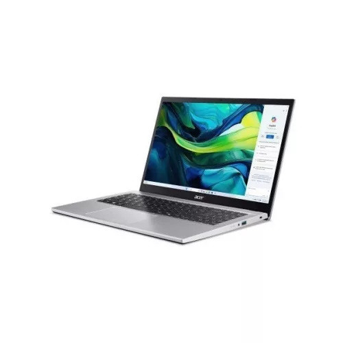 ACER Notebook - Aspire AG15-42P-R551, 15.6" FHD, AMD Ryzen 5 5625U, 8GB, 512GB SSD, UMA, DOS, ezüst