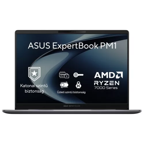 ASUS Notebook - Expertbook PM1503CDA-S70007 15,6" FHD, Ryzen 5-7535HS, 8GB, 512GB M.2, INT, NOOS, Szürke