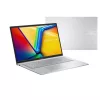 ASUS Notebook - CONS NB Vivobook X1704VA-AU820 17.3" FHD, Intel Core 5-120U, 16GB, 512GB M,2, INT, NOOS, Ezüst