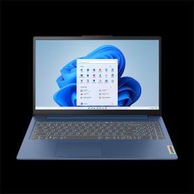   LENOVO Notebook - IdeaPad Slim 3 15IAN8, 15.6" FHD, Intel Core i3-N305, 8GB, 512GB SSD, NoOS, Abyss Blue